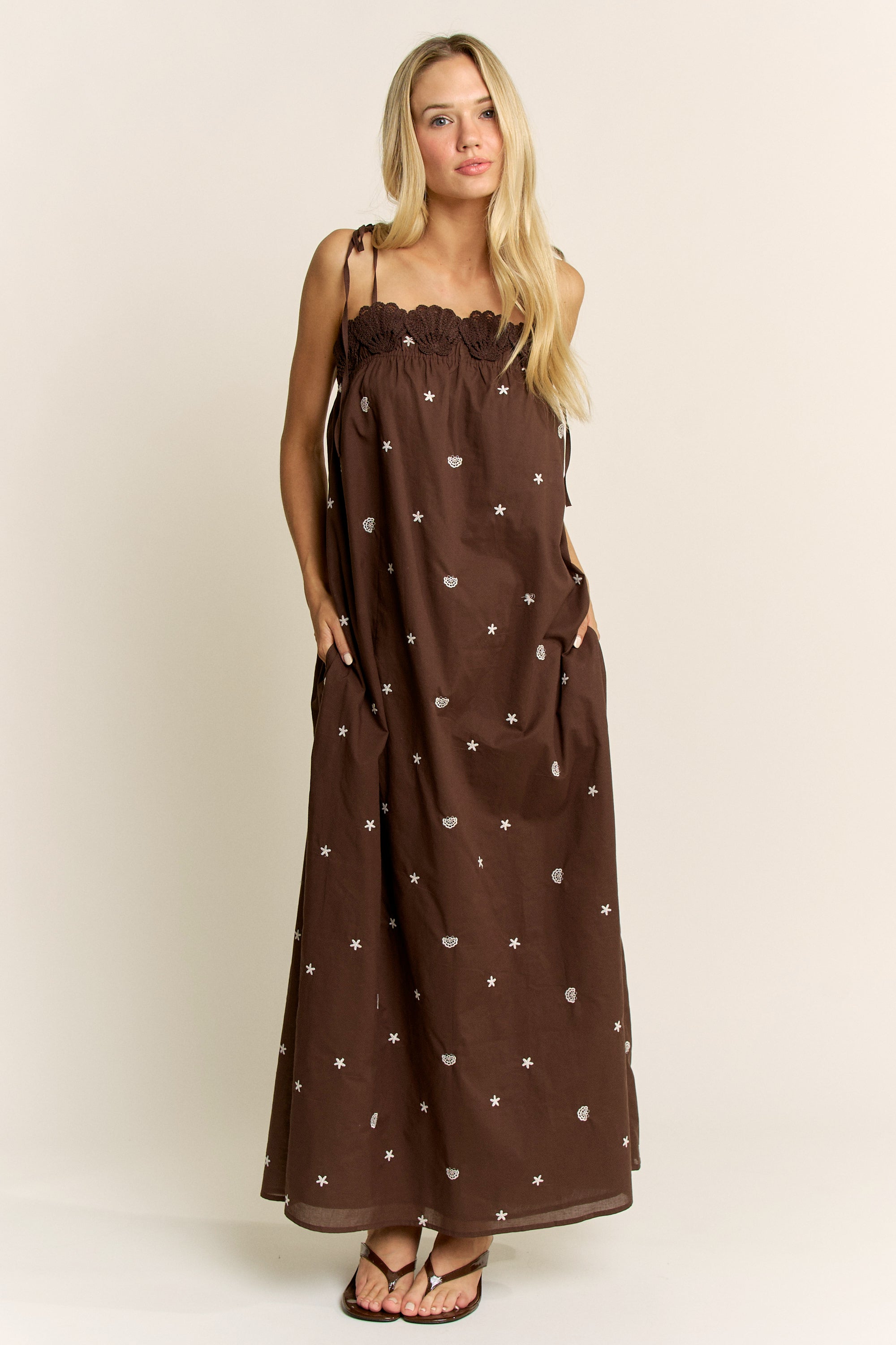 Midnight Stroll Maxi Dress